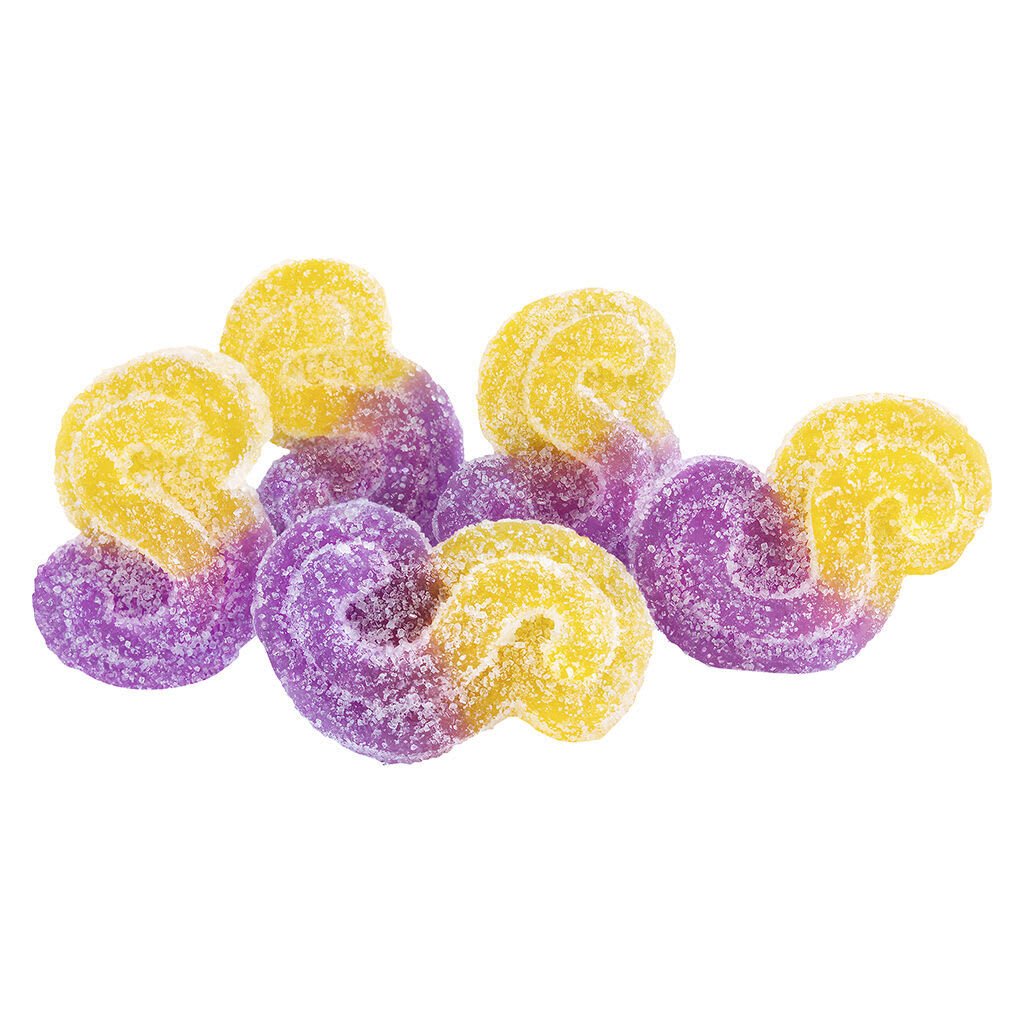 SOURZ by Spinach - Peach Passionfruit 1:1:1 CBN CBD THC Gummies - Peach Passionfruit 1:1:1 CBN CBD THC Gummies 5 Pack Soft Chews